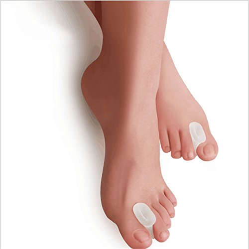 Pedimend Silicone Gel Toe Separator (5PAIR -10PCS) - Toe Spacer for Bunion - Bunion Straightener - Toe Separator for Overlapping Toes - Big Toe Alignment - Hallax Valgus Corrector - Unisex - Foot Care - BeesActive Australia