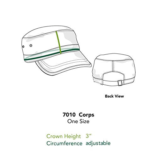 econscious 100% Organic Cotton Twill Adjustable Corps Hat Black - BeesActive Australia