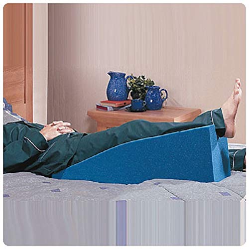Rolyan Leg Elevating Splint, Non Vinyl Extra Long Leg Rest and Stabilizer, 4" High x 34" Long x 8" Wide, Blue Non-Vinyl  4" High - BeesActive Australia