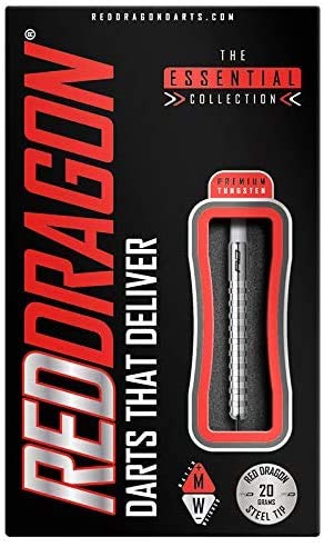 [AUSTRALIA] - Red Dragon Javelin: 20g, 22g, 24g Tungsten Darts Set with Flights and Stems 24.0 Grams 