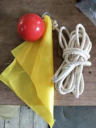 suzakoo Exercise Ball Martial Arts Fitness Equipment Tool Practice Instrument Rubber with Rope Soft - BeesActive Australia