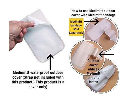 PawFlex Outdoor Water Proof Cover. Slides Over MediMitts for Dogs paw (which are Sold Separately) Fastens with Medimitt Strap. Useful for hot Spots, Allergies & Chronic Licking Value pk Small 20pk - BeesActive Australia