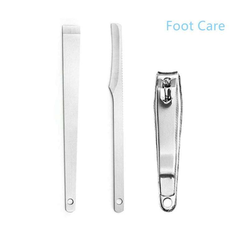 Manicure Set, Nail Clippers, 15 PCS Pedicure Kit With Stainless Steel, Perfect Gift with Black Case for Women and Men - BeesActive Australia