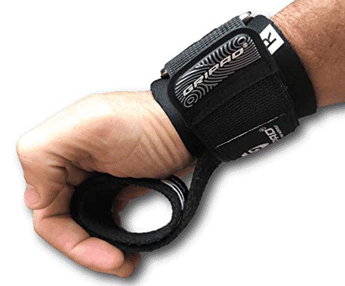 Gripad Weight Lifting Straps with Wrist Support - Wrist Straps for Weightlifting - Superior Deadlift Straps and Workout Wrist Wraps for Deadlifting in Gym - Ideal Lift Straps for Powerlifting - BeesActive Australia