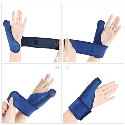 Hossom Thumb Splint, Thumb & Wrist Brace Best for Tenosynovitis/Arthritis/Sprained/Trigger Thumb, Fits Right & Left Hand use - BeesActive Australia