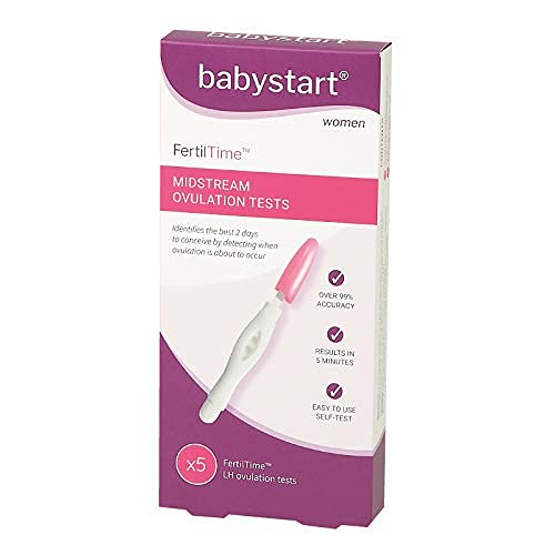 Babystart - FertilTime Midstream Ovulation Tests Kit (5x LH Test Strips per Pack) - BeesActive Australia
