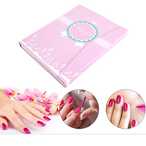 Sun Kea Nail Color Chart Display Book Japanese Style Nail Art Salon Nail Design Display Booklet Pink - BeesActive Australia