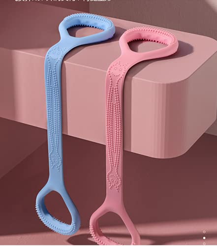 Figure 8 Fitness Resistance Band, Arm|Back Training Elastic Ropes - Pure Barre Workout Chest Arm and Shoulder Stretch Bands Exercise Equipment for Physical Therapy,Yoga,Pilates,Stretching Blue - BeesActive Australia