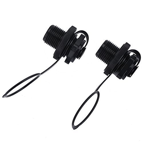 2Pcs Spitfire Tube Valve Replacement, Kayak Intex Inflatable Boat Replacement 0ne-Way Inflation Boat Spiral Air Plugs for Inflatable Raft Boat Kayak - BeesActive Australia