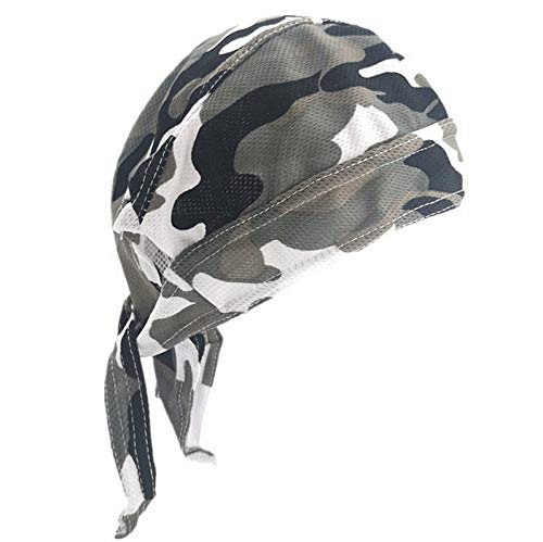 Doo Rags for Men, Head Wraps Dew Rags Bandana Beanie for Cycling Motorcycle 4pcs Camouflage - BeesActive Australia