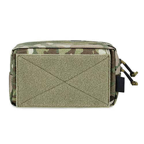 [AUSTRALIA] - KRYDEX Tactical Drop Pouch Sub Abdominal Carrying Kit Bag for Tactical Vest Chest Rig Multicam 