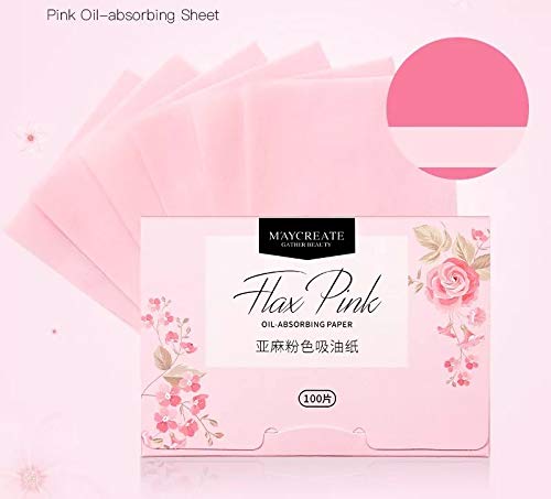 Face cleaning oil absorption paper-2 boxes (200 tablets) rose blotting paper - BeesActive Australia