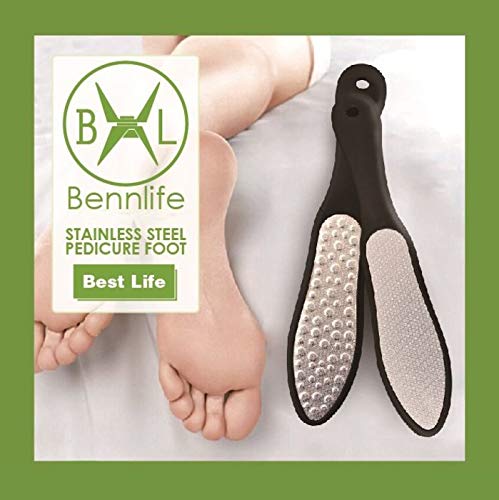 Bennlife Stainless Steel Pedicure Foot File(1 PCS) - BeesActive Australia