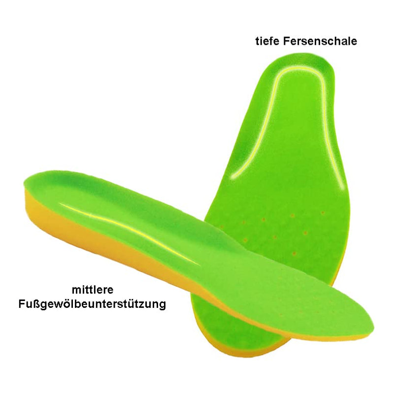 Happystep Wide Fit Plantar Fasciitis Orthotics PU Memory Foam Insoles Comfortable Shoe Inserts, Cushioned Arch Support, Heel Cushioning, Shock Absorption and Foot Pain Relief (UK Size 7-8.5) UK 7-8.5 - BeesActive Australia