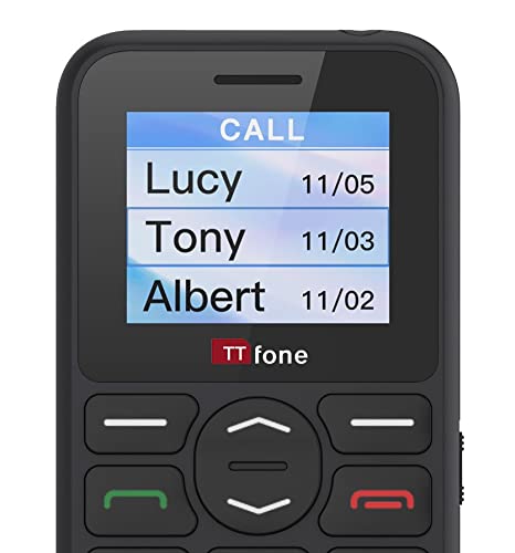 TTfone TT190 Big Button Basic Senior Unlocked Emergency Mobile Phone - Simple Cheapest Phone (with Mains Charger) with Mains Charger - BeesActive Australia