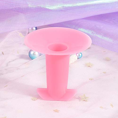 PIAOPIAONIU 1 Pcs Nail Art Silicone Hand Pillow Cushion Holder Arm Rest Manicure Tool with 2 Pcs Nail Art Painting Tools Finger Stand - BeesActive Australia