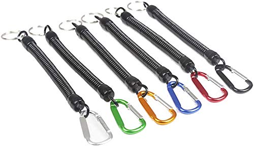 6pcs Pack Fishing Lanyards Boating Multicolor Fishing Ropes Secure Pliers Lip Grips Tackle Fish Tools(Color Ramdon) - BeesActive Australia