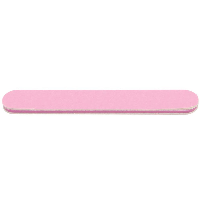 ForPro Mini Foam Board, Double-Sided Nail File, 400/600 Grit, 3.5” L x .5” W, Pink, 50-Count - BeesActive Australia