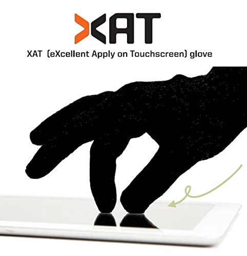 XAT Touchscreen Smartphone Friendly Winter Soft Knitted Gloves for Men & Women Beige - BeesActive Australia