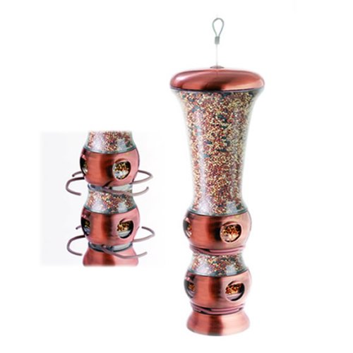 Perky-Pet 112-4 Select-A-Bird Tube Feeder with Metal Finish - BeesActive Australia