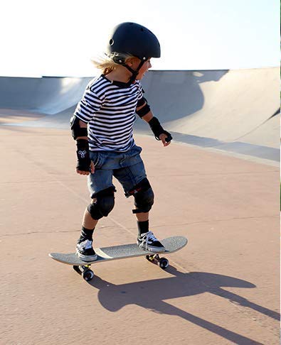 JIFAR Skateboard Bike Helmet CPSC Certified with Knee Pads Elbow Pads Wrist Guards,Adjustable Helmet for Toddler Kids&Youth (Age 2-14),Bicycle Helmet Scooter Roller Skate Rollerblading Small NAVY - BeesActive Australia