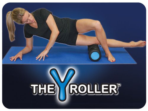 Pro-Tec Athletics The Y Roller Contoured Foam Roller Blue/ Black OS - BeesActive Australia