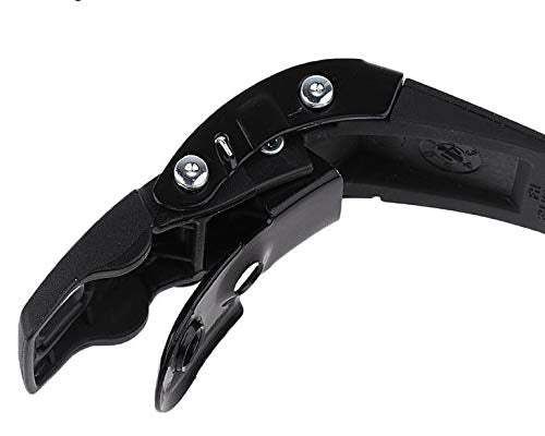 Alemon 2 Pieces Replacements Inline Roller Skating Shoes Energy Strap with Screws Nuts Skates Buckles Accessory,3 Colors Black Blue Pink - BeesActive Australia