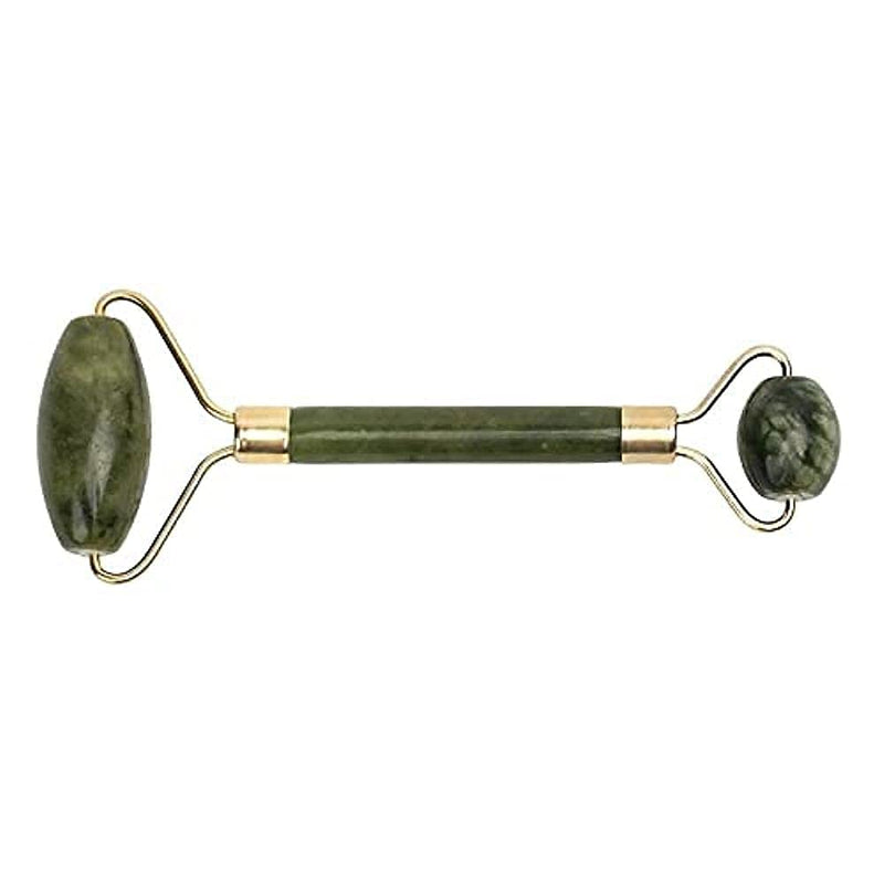 Kitsch Jade Roller for Face, Genuine Semi-Precious Gemstone Face Roller for Eyes, Neck and Body, Jade Facial Massager, Natural Stone, Crystal Facial Roller (Jade) - BeesActive Australia