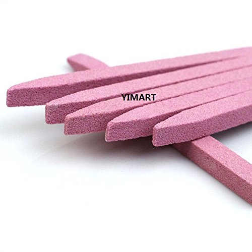 Yimart 5Pcs Nail Art Pedicure & Manicure Tools Stone Nail Files Cuticle Remover Trimmer Buffer Buffing 5Pcs Stone Nail Files - BeesActive Australia