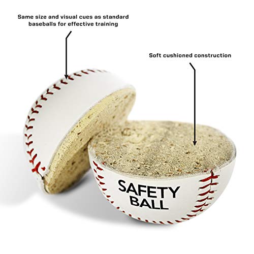 [AUSTRALIA] - SKLZ Soft Cushioned Safety Baseballs, 2 Pack 