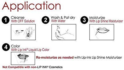 LIP INK Organic Vegan 100% Smearproof Liquid Lipstick - Sky Red - BeesActive Australia