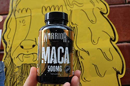 Warrior Maca 60 Tablets - Natural Root Extract - Vitamin B2 - Libido Enhancer | Warrior Supplements, Clear, 57 Gram - BeesActive Australia