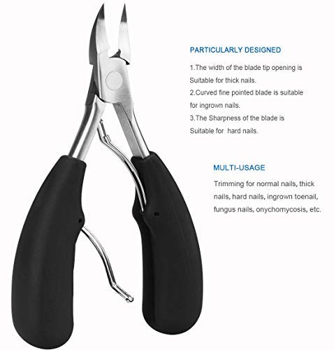 Horsebang Toe Nail Clippers for Thick Nails and Ingrown Toenails, Heavy Duty Toenail Clippers, One of the Large Nail Nipper, Especially Suitable for Seniors - BeesActive Australia