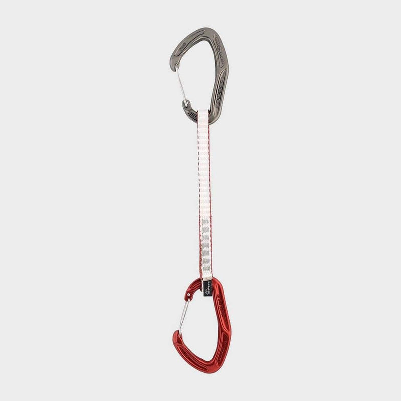 DMM Alpha Trad Quickdraw, Titanium/Red, 18cm, A508-18RD - BeesActive Australia