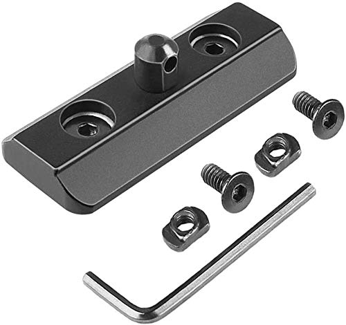 [AUSTRALIA] - CVLIFE Bipod Adapter Bipod Mount Sling Stud 4 T-Nuts 4 Screws and 1 Wrench 