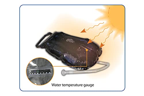 Advanced Elements Summer Solar Shower - Portable Solar Camp Shower kit - 2.5 Gallon to 10 Gallon - BeesActive Australia