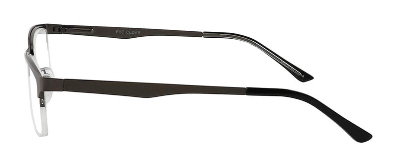 EYECEDAR Amcedar 5-Pack Reading Glasses Men Metal Half-Frame Spring Hinges Stainless Steel Material Readers +1.50 5 Pairs Mix 1.5 x - BeesActive Australia