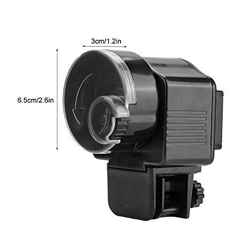 Home Aquarium Fish Tank Automatic Food Feeder Timer Black - BeesActive Australia