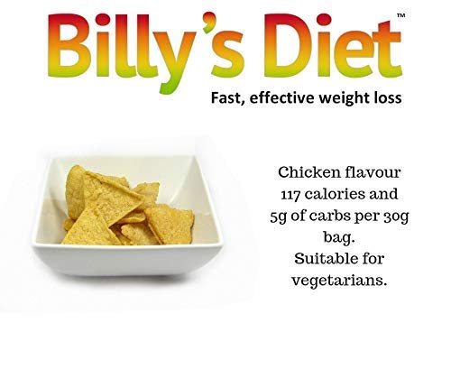 Billy's Diet | Diet Snacks Variety Pack | Low Calorie - Low Carb - High Protein - Vegetarian | Pack of 7 x 30g 30 g (Pack of 7) - BeesActive Australia