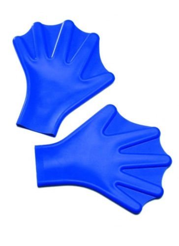 Water Gear Silicone Force Gloves - Medium/Blue - BeesActive Australia