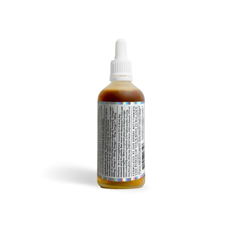 Equi - Menopause Oil Edition 90ml - Menopause Symptom Supplement - Anti-Inflammatory & Vaginal Dryness - Vegan Omega 3,6,7 & 9 - Hempseed, Sea Buckthorn, Flaxseed, Pumpkin Seed, Evening Primrose Oil - BeesActive Australia