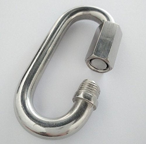 Home Shopping Network Hub New 6 * 60mm Steel Snap Hooks and Quick Links Carabiner Clips - BeesActive Australia