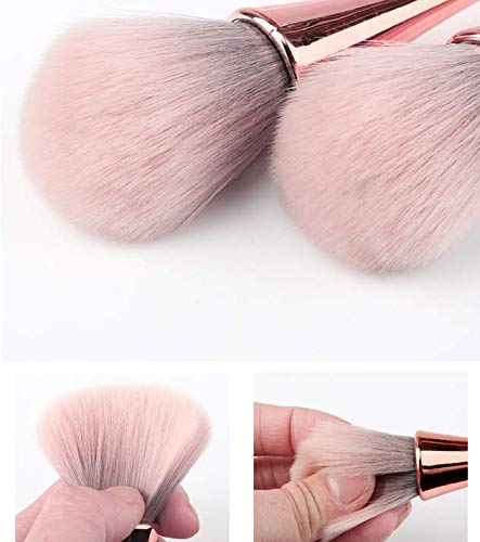 Aeyistry Nail Dust Cleaning Brush,Large Powder Mineral Brush Foundation Makeup Brush Manicure Tool - BeesActive Australia