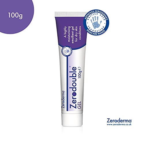 Zeroderma Zerodouble Gel 100g -Moisturising Emollient Gel for Dry Skin Conditions 100 g (Pack of 1) - BeesActive Australia