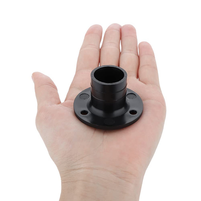 VTurboWay 2 Pcs Nylon 45 x 26mm Boat Floor Deck Drain Fit for Yacht Kayak Deck Drainage Supplies, Black, Free Mounting Screws - BeesActive Australia