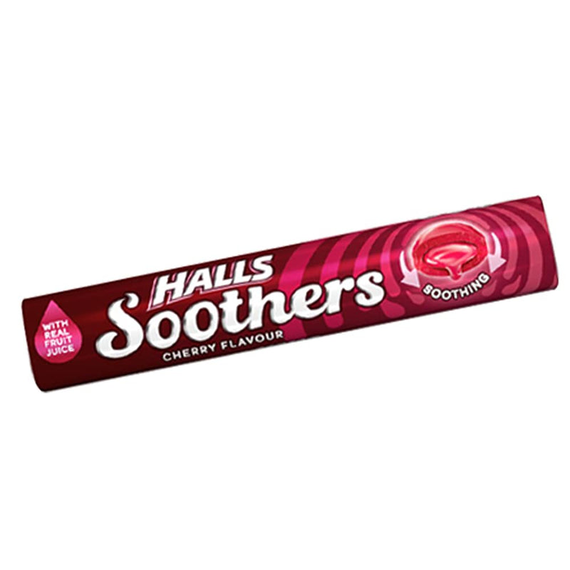 HALLS SOOTHERS -10 x 45g Packs (Cherry) CHERRY 45 g (Pack of 20) - BeesActive Australia