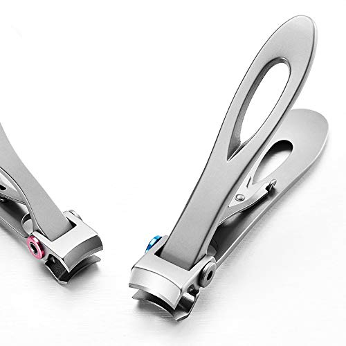 Nail Clippers, 3 Packs Fingernail &Toenail Clipper Professional Grade Stainless Steel Clippers with Wide Jaw Opening for Thick Nails,For Man and Women Nail Cutter With nail file - BeesActive Australia