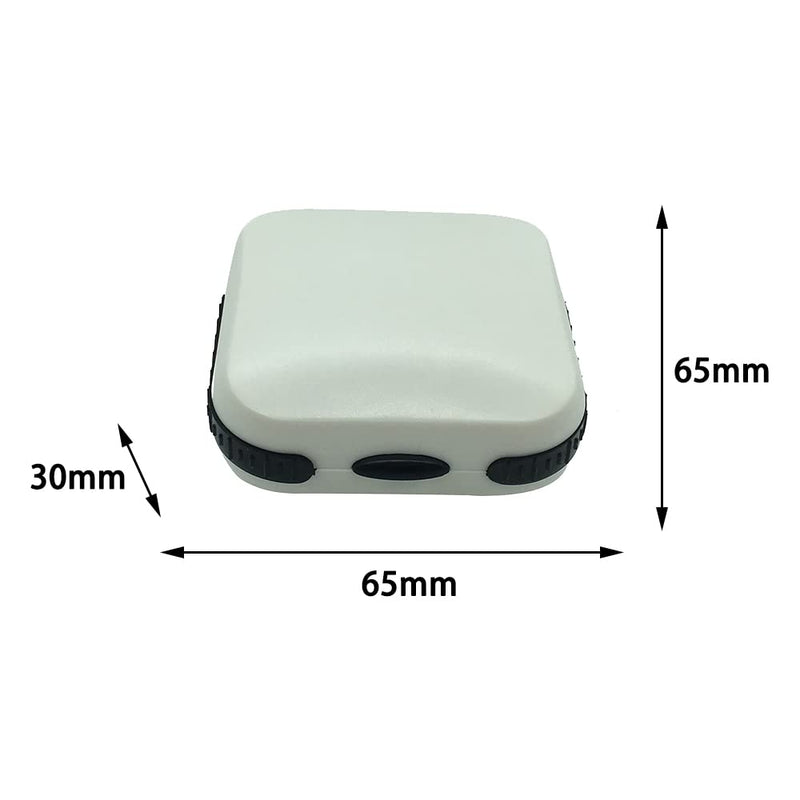 Hearing Aid Hard Case Portable Hearing Aid Box Waterproof Hearing Aid Protector for Hearing Aids Protective, black - BeesActive Australia