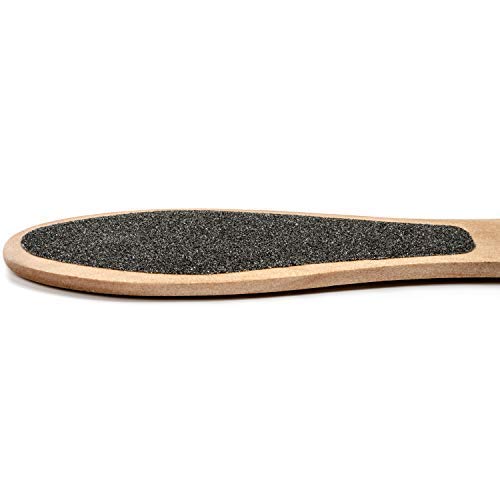 2 Sided Wooden Foot File - Dry, Dead Skin Exfoliator, Sander, & Scrubber Tool for Feet and Heel - Men & Women - BeesActive Australia