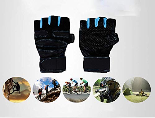 Teensery 1 Pair Workout Gloves Premium Quality Full Palm Protection Anti-Slip Gloves for Weightlifting, Training, Fitness and Outdoor Activities XL Size - BeesActive Australia